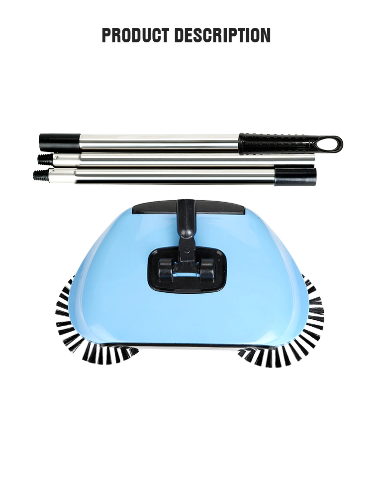 Hot Magic Push Broom Manual Carpet Sweeper for Floor Cleaning