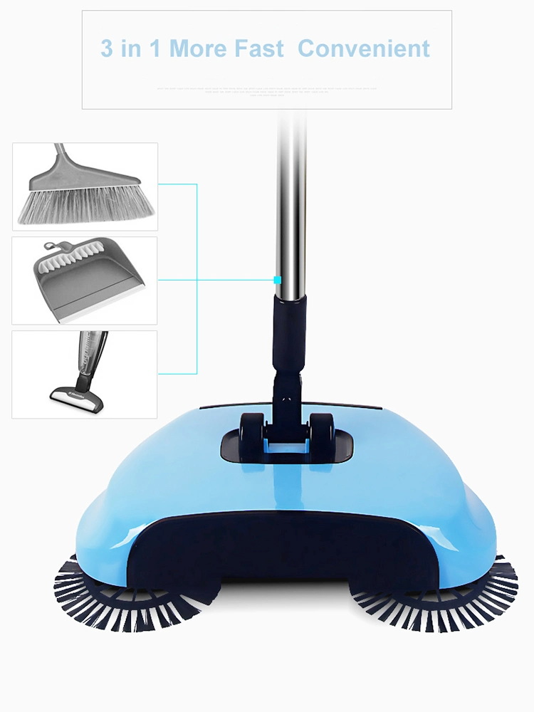 Hot Magic Push Broom Manual Carpet Sweeper for Floor Cleaning